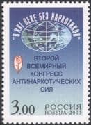 Russia 2003 Drugs Conference/ Medical/ Health/ Welfare/ Map 1v (n28930)