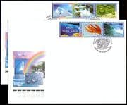 Russia 2005 Waterfall / Rainbow / Environment 5v FDC n31961