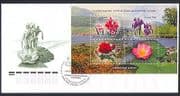 Russia 2007 Flowers / Plants / Nature / Roses / Water Lily / Iris / Gladioli m / s FDC n33339