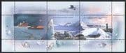 Russia 2007 Polar / Ship / Birds / Aurora / Nature m / s (n28464)