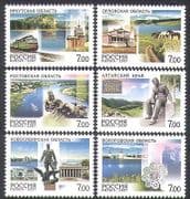 Russia 2007 Trains / Horses / Statues / Boats / Buildings / Tourism / Transport 6v (n36144)