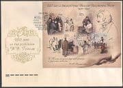 Russia 2009 Gogol / Writers / Books / People / Literature / Arts 4v m / s FDC (M) (n36778)