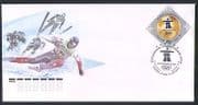 Russia 2010 Sports / Winter Olympics / Medal / Skiing / Ice Hockey 1v FDC (n32854)