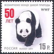 Russia 2011 WWF/ Panda/ Animals/ Nature/ Wildlife/ Conservation 1v (n33671)