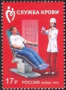Russia 2015 Blood Donors/ Transfusion Service/ Medical/ Health/ Welfare/ Nurses/ Donation 1v (n43999)