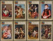 Rwanda 1973 IBRA '73/ Paintings/ Art/ Artists/ Rubens/ El Greco/ Murillo/ StampEx 8v set (n22230r)