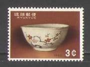 Ryukyus 1962 Stamp Week / Bowl / Ceramics / China 1v (n26720)