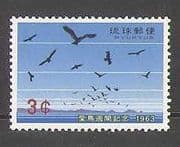Ryukyus 1963 Birds / Nature / Wildlife / Kites 1v (n26587)