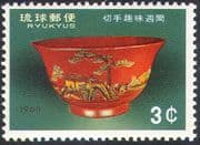 Ryukyus 1963 Lacquerware Bowl/ Crafts/ Art/ Heritage/ Stamp Week 1v (n27600)