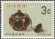 Ryukyus 1970 Sake Flask/ Ceramics/ Art/ Craft/ Heritage/ Stamp Week 1v (n26935e)