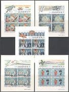 Ryukyus 1970 Theatre / Dancers / Plays / Drama / Arts / Actors / Acting 5 x shts (n37995)