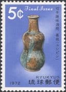 Ryukyus 1972 Sake Flask/ Ceramics/ Art/ Craft/ Heritage/ Stamp Week 1v (n26935f)