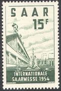Saar 1953 International Industry Fair/ Buildings/ Architecture/ Trade/ Commerce 1v (n42074)