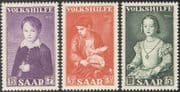 Saar 1954 National Relief Fund/ Paintings/ Art/ Artists/ Children 3v set (n42070)