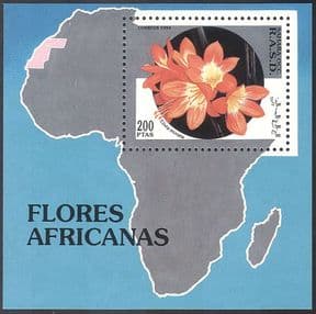 Sahara 1994 Flowers/ Plants/ Nature 1v m/s (b7374)