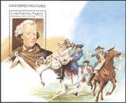 Sahara 1997 Military Uniforms / Horses 1v m / s (b7365)