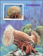Sahara 1999 Crabs/ Crustaceans/ Marine/ Animals/ Hermit Crab 1v m/s (b9406)