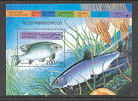 Sahara 1999 Fish / Marine / Nature m / s ref:b5877