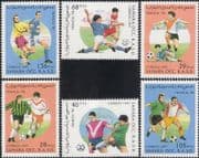 Sahara OCC 1997 Football World Cup Championships/ WC/ Soccer/ Sport/ Games 6v set (b8259)