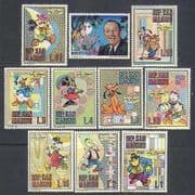 San Marino 1970 Walt Disney/ Mickey/ Cartoons/ Animation 10v set (n24569)