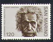 San Marino 1979 Albert Einstein/ Scientists/ Physics/ Science/ People 1v (n37021)