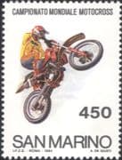 San Marino 1984 Motorcycle/ Motor Bike/ Motocross Championships/ Sports/ Transport 1v (n36532a)