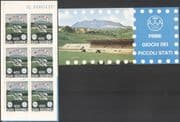 San Marino 1985 Small States Games/ Sports/ Rifle Shooting/ Stadium/ Buildings/ Architecture 10v bklt (n44844)