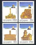 San Marino 1988 University/ Buildings/ Architecture/ Education 4v set (n32556)