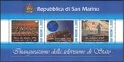 San Marino 1993 Television/ TV/ Broadcasting/ Sports/ Olympics/ Satellite Hologram/ Space/ Moon Landing/ Astronauts 3v m/s (n43435)