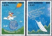 San Marino 1999 Hang Gliding Championships/ Sports/ Balloon/ Hand 2v set (n46820)