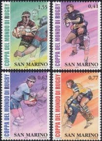 San Marino 2003 Rugby World Cup Championships/ WC/ Sport/ Games/ Animation 4v set (n44762)