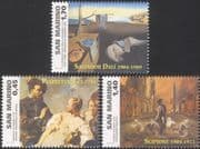 San Marino 2004 Artists/ Painters/ Art/ Paintings/ Dali/ Scipione/ Piazzetta/ People 3v set (n45982)