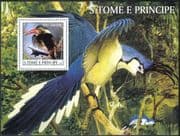 Sao Tome 2003 Hornbill/ Parrots/ Birds/Nature/Concorde/ Planes/ Aircraft/ Transport 1v m/s n10470