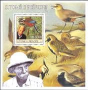 Sao Tome 2003 Tropical Birds/ Nature/ Wildlife/ Albert Schweitzer 1v m/s (b2632q)