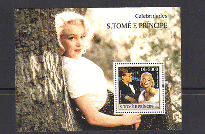 Sao Tome 2004 Personalities / Marilyn Monroe / J F KENNEDY m / s ref:n13153