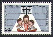 Senegal 1972 International Book Year / Books / Reading / Education 1v (n36583)