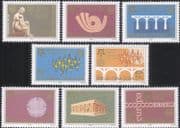 Serbia Montenegro 2005 Europa/ CEPT/ Communications/ Statue/ Bridge 8v set (ex1012)