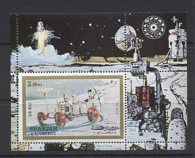 Sharjah Space / Apollo / Moon Landing / Zodiac 1v m / s s2832