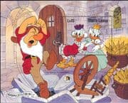 Sierra Leone 1985 Disney/ Rumpelstiltskin/ Films/ Cinema/ Animation/ Cartoons 1v m/s (ad1034)