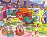 Sierra Leone 1986 Walt Disney/ Nursery Rhymes/ StampEx/ Cartoons 1v m/s (ad1174)