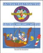 Sierra Leone 1992 Walt Disney/ Mickey/ Donald/ Goofy/ Boat/ Cartoons/ Animation 1v m/s (b1605q)
