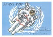 Sierra Leone 1993 UN-IYS/ Space Walk/ Astronaut/ United Nations 1v m/s (b8000x)