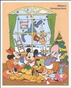 Sierra Leone 1995 Disney/Mickey/Goofy/ Christmas/ Cartoons/ Animation 1v m/s (b4165d)