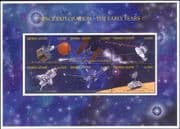 Sierra Leone 1996 Space Exploration/ Satellites/ Shuttle/ Lander 6v m/s (b8000r)