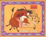 Sierra Leone 1998 Disney/ Lion King/ Timon/ Pumbaa/ Films/ Cinema/ Cartoons 1v m/s (b604a)