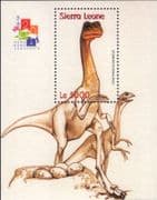 Sierra Leone 2001 Dinosaurs/ Prehistoric Animals/ Nature/ StampEx 1v m/s (b7119c)