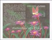 Sierra Leone 2001 Orange Tip/ Butterflies/ insects/ Nature/ Wildlife 1v m/s (s1836x)