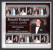Sierra Leone 2004 QEII / Reagan / Royalty / Film m / s (n26946)