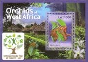 Sierra Leone 2011 International Forests Year/ Orchid/ Nature/ Plants 1v m/s (n41339g)