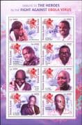 Sierra Leone 2015 Ebola Virus/ Doctors/ Medical/ Health/ Welfare 8v m/s (n46261c)